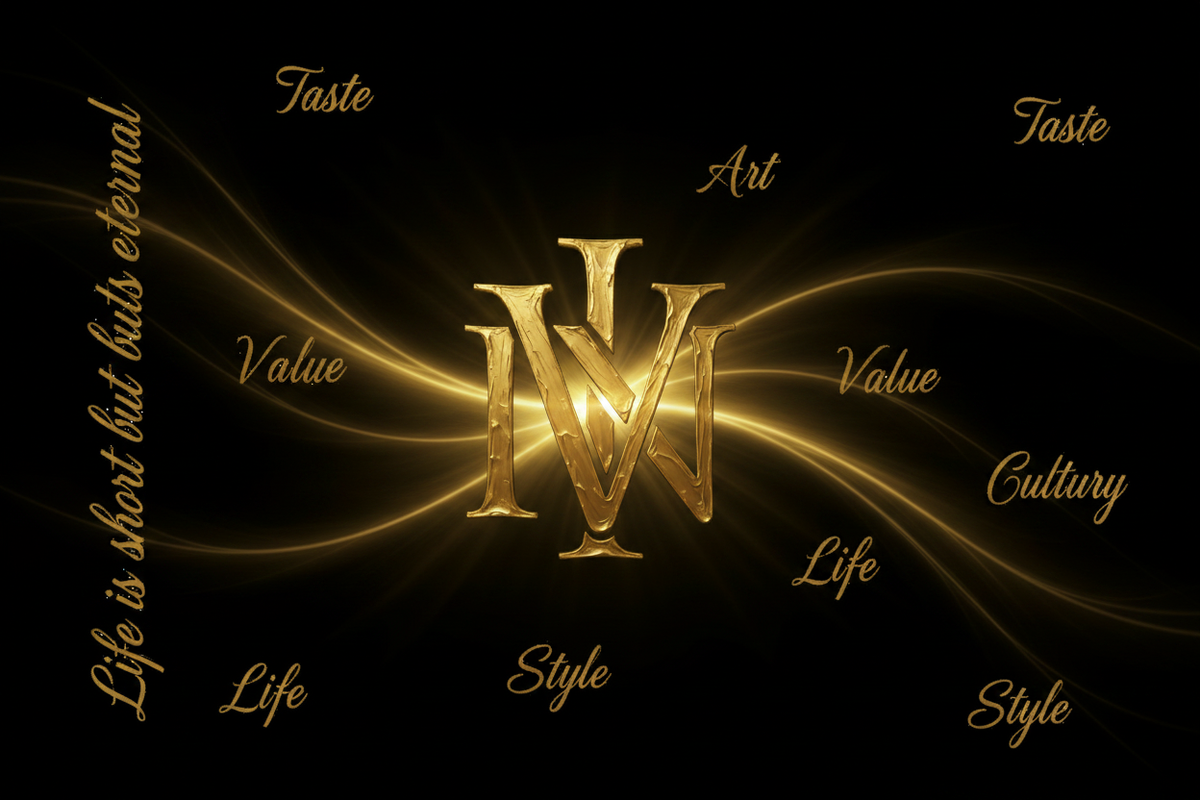 IVN Signature Black & Gold Luxury Eco Bag