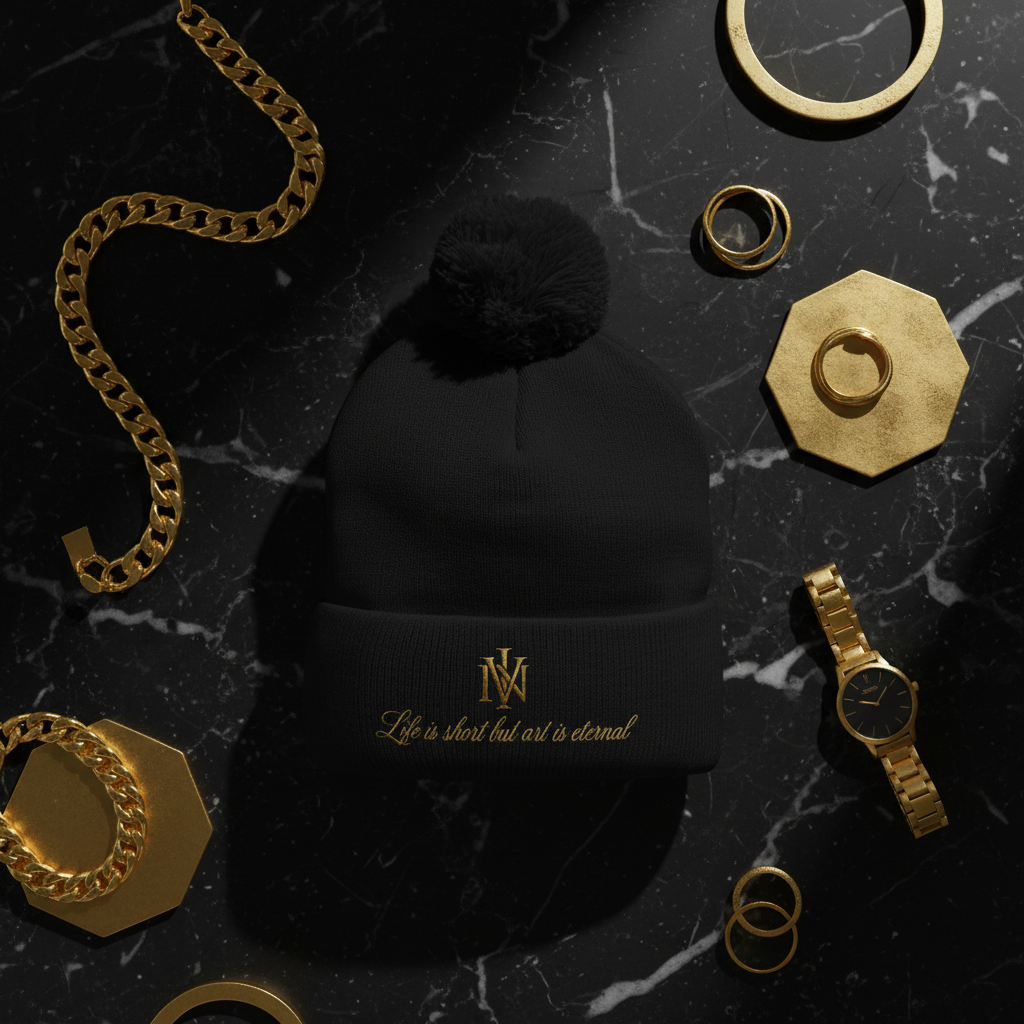 IVN Beanie Flat Lay